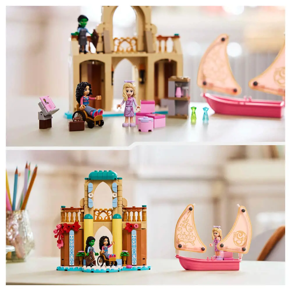 Lego Glinda, Elphaba & Nessarose at Shiz University 75681